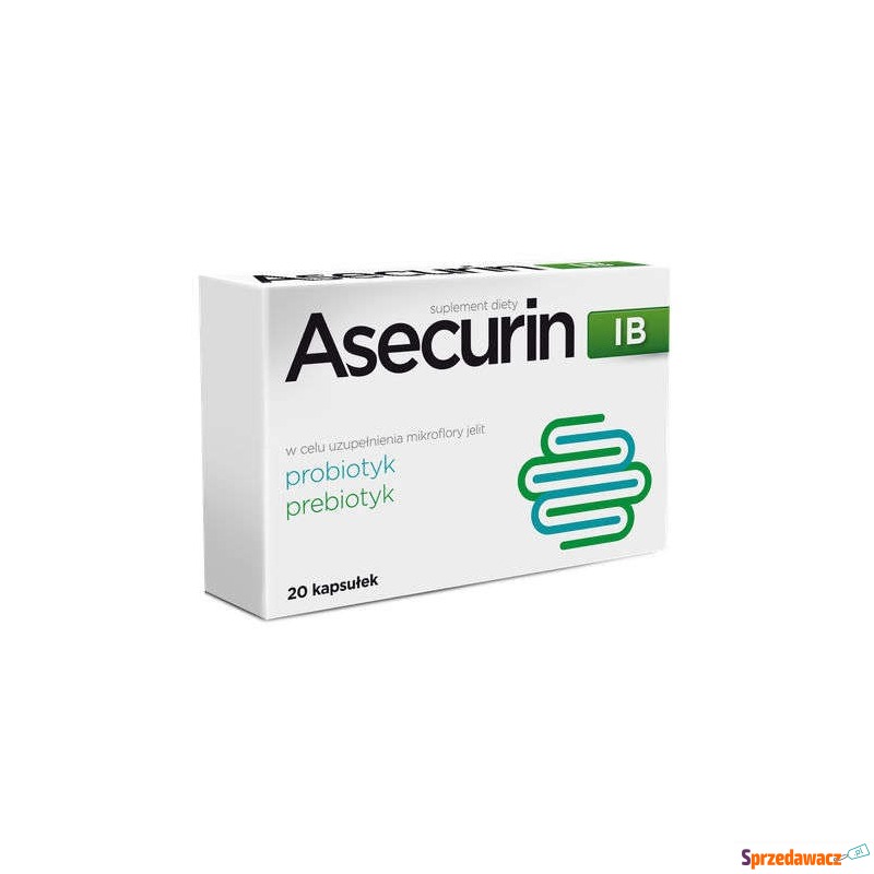 Asecurin ib x 20 kapsułek - Witaminy i suplementy - Koszalin