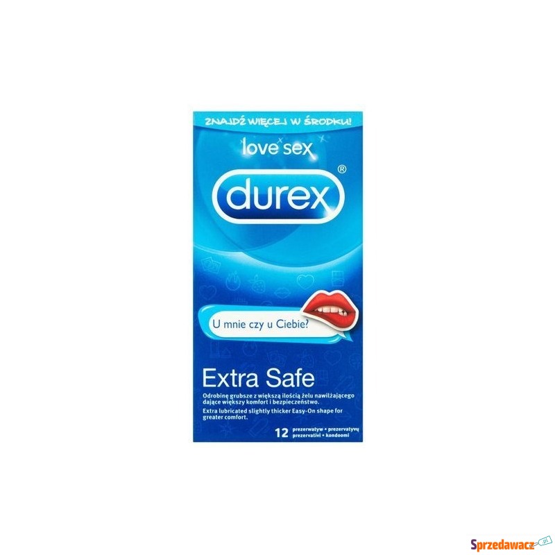 Prezerwatywy durex extra safe emoji x 12 sztuk - Antykoncepcja - Przemyśl