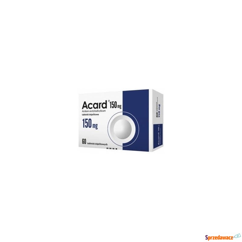Acard 150mg x 60 tabletek - Witaminy i suplementy - Tychy