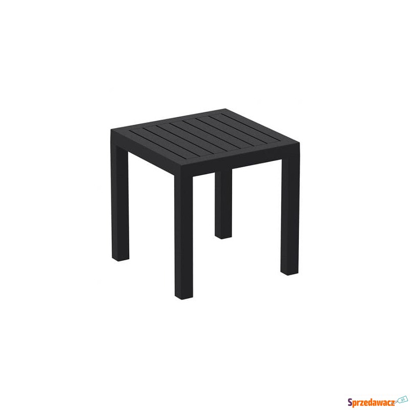 Stolik kawowy Ocean 45x45 Black Resol - Stoły, stoliki, ławy - Puławy