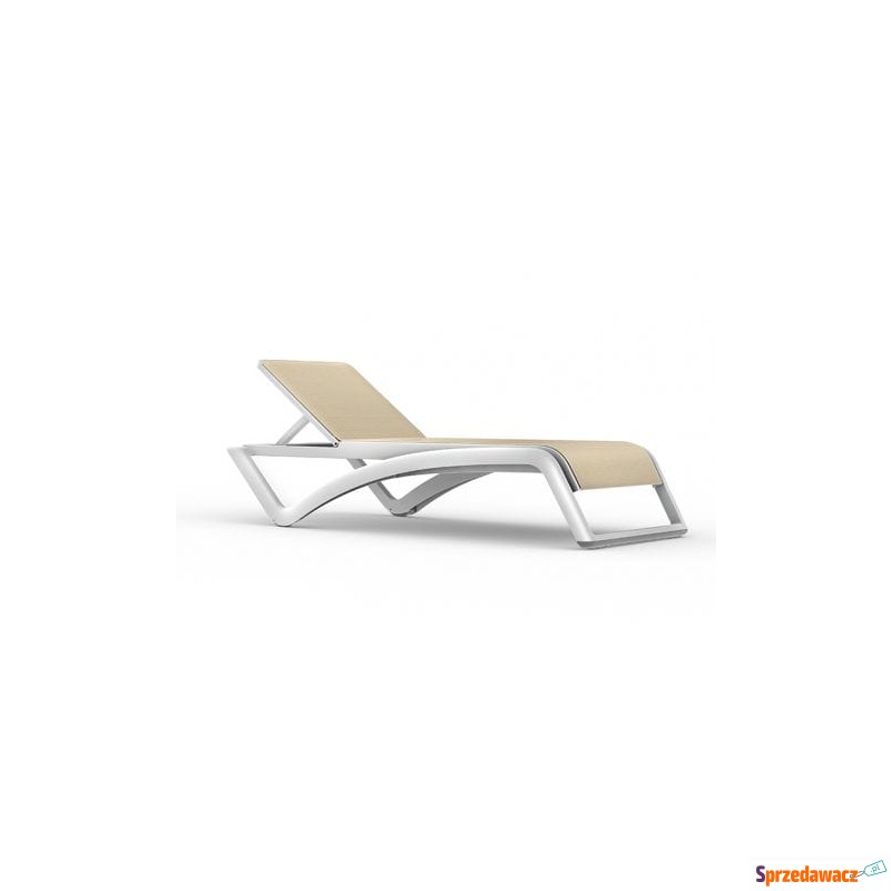 Leżak Sky Premium Sun White-Crudo Resol - Sofy, fotele, komplety... - Miszkowice