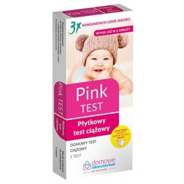 Pink test ciążowy płytkowy x 1 sztuka