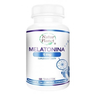 Natur planet melatonina 1mg x 60 tabletek