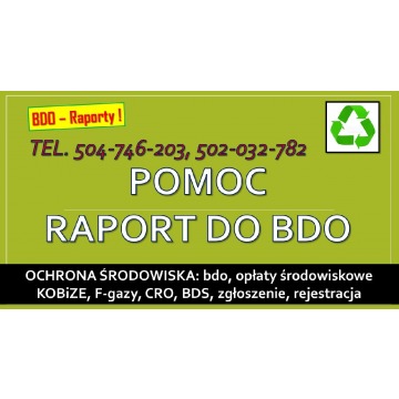 Raport za opakowania do bdo, tel. 504-746-203.... - Usługi prawne - Wrocław - zdjęcie 7