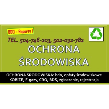 Raport za opakowania do bdo, tel. 504-746-203.... - Usługi prawne - Wrocław - zdjęcie 11