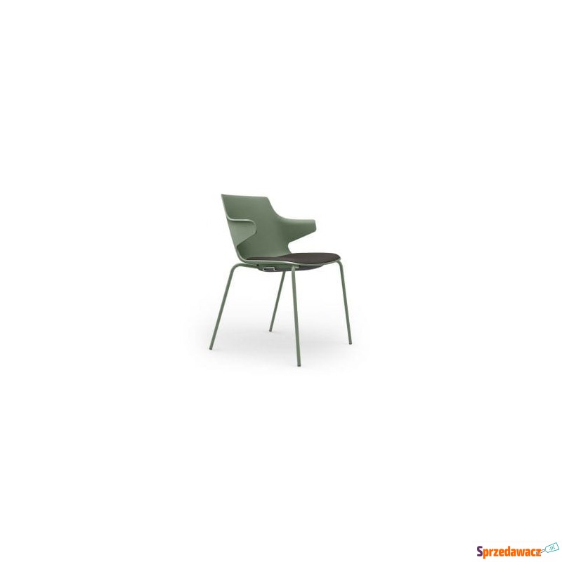 Krzesło Angie 4 Legs Chocolate Resol - Krzesła kuchenne - Ludomy
