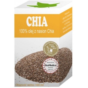 Chia 100% olej z nasion chia x 100ml