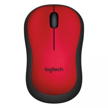 Mysz Logitech M220 910-004880 (optyczna; 1000 DPI; kolor czerwony)
