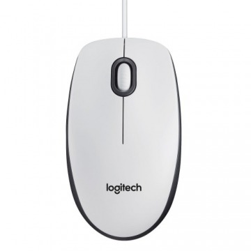 Mysz Logitech M100 910-005004 (optyczna; 1000 DPI; kolor biały)