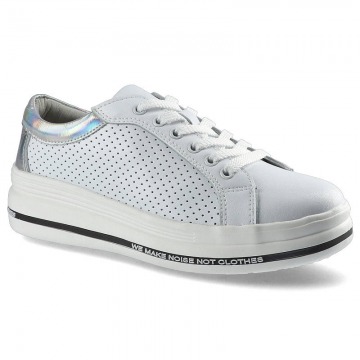 Sneakersy ARTIKER 48C1275 Biało-Srebrny