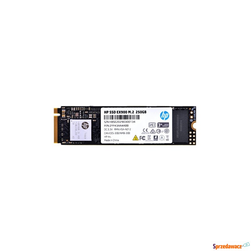 SSD HP EX900 250GB M.2 - Dyski twarde - Lębork