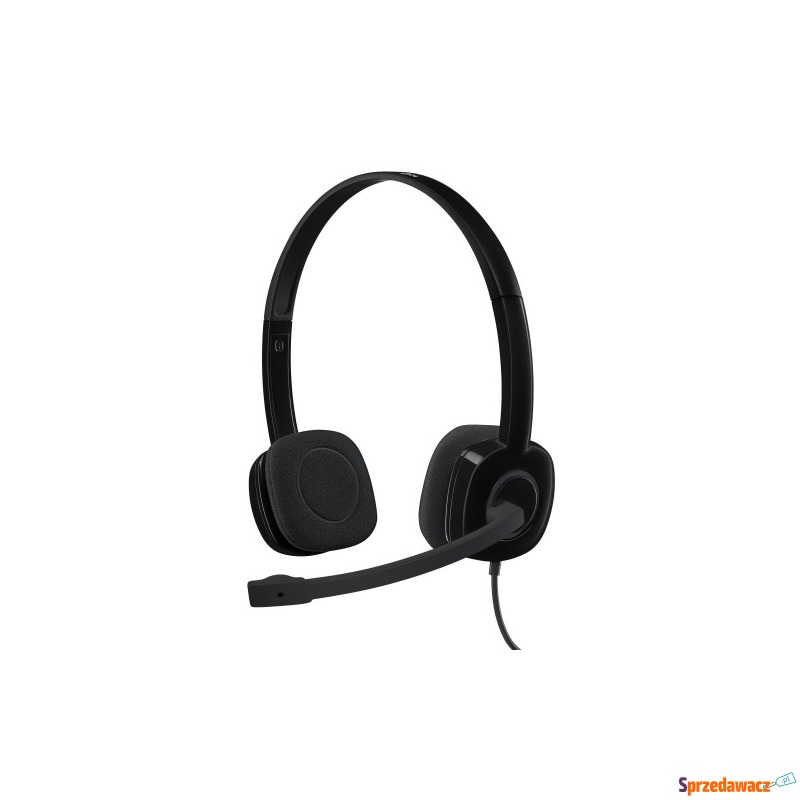 Słuchawki Logitech 981-000589 (kolor czarny) - Zestawy słuchawkowe - Kraśnik