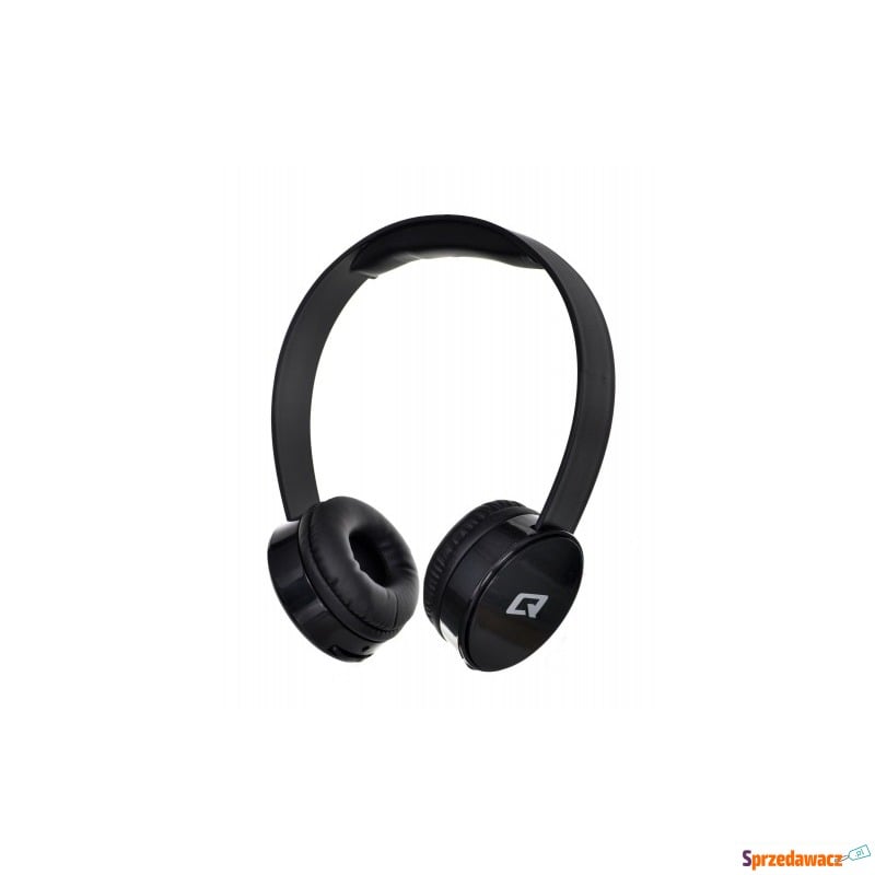 Słuchawki z mikrofonem Qoltec 50817 (kolor czarny) - Zestawy słuchawkowe - Skierniewice