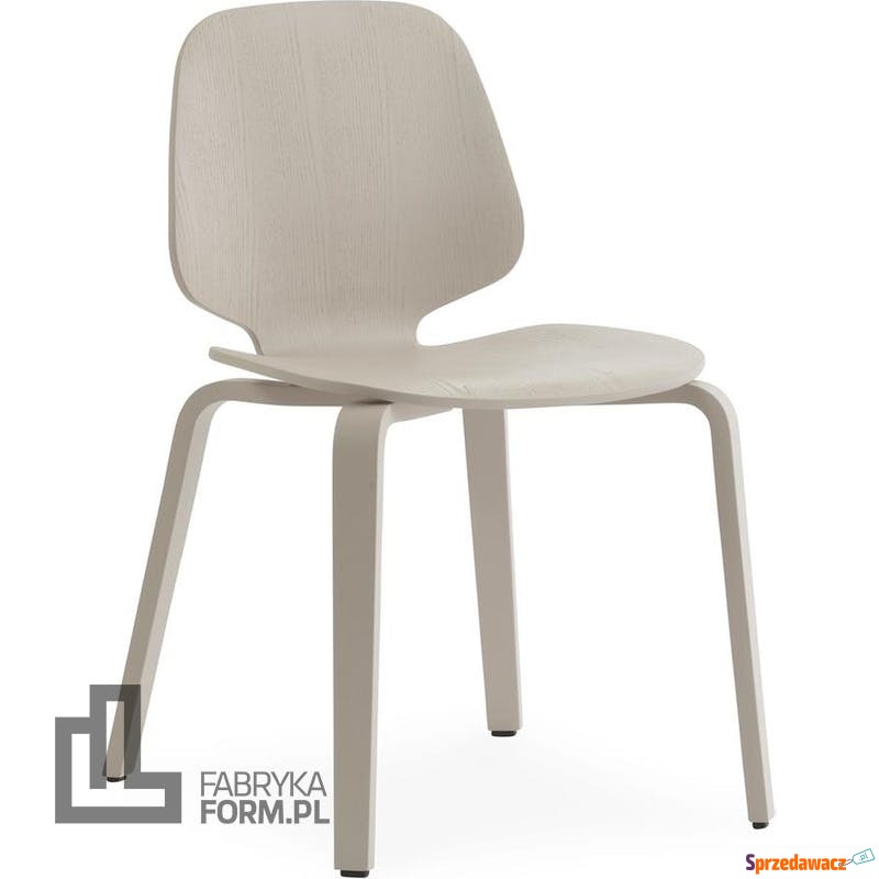 Krzesło My Chair beżowe - Sofy, fotele, komplety... - Ostróda