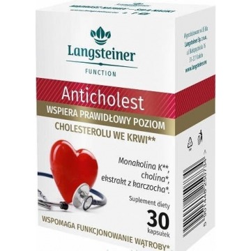 Anticholest x 30 kapsułek
