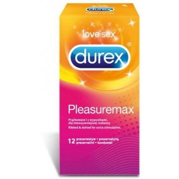 Prezerwatywy durex pleasuremax x 12 sztuk