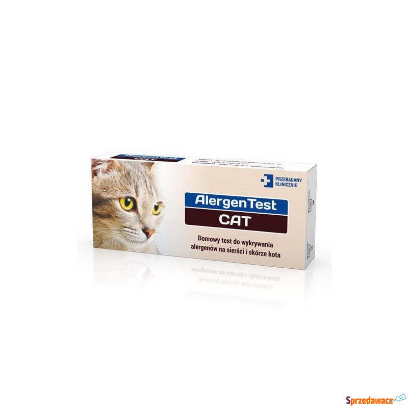 Alergentest cat test do wykrywania alergenów na... - Testy, wskaźniki, mierniki - Brzeg