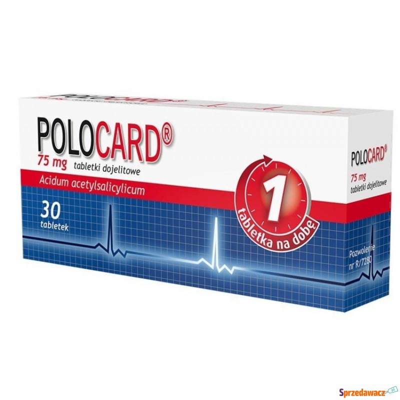 Polocard 0,075 x 30 tabletek - Witaminy i suplementy - Zamość
