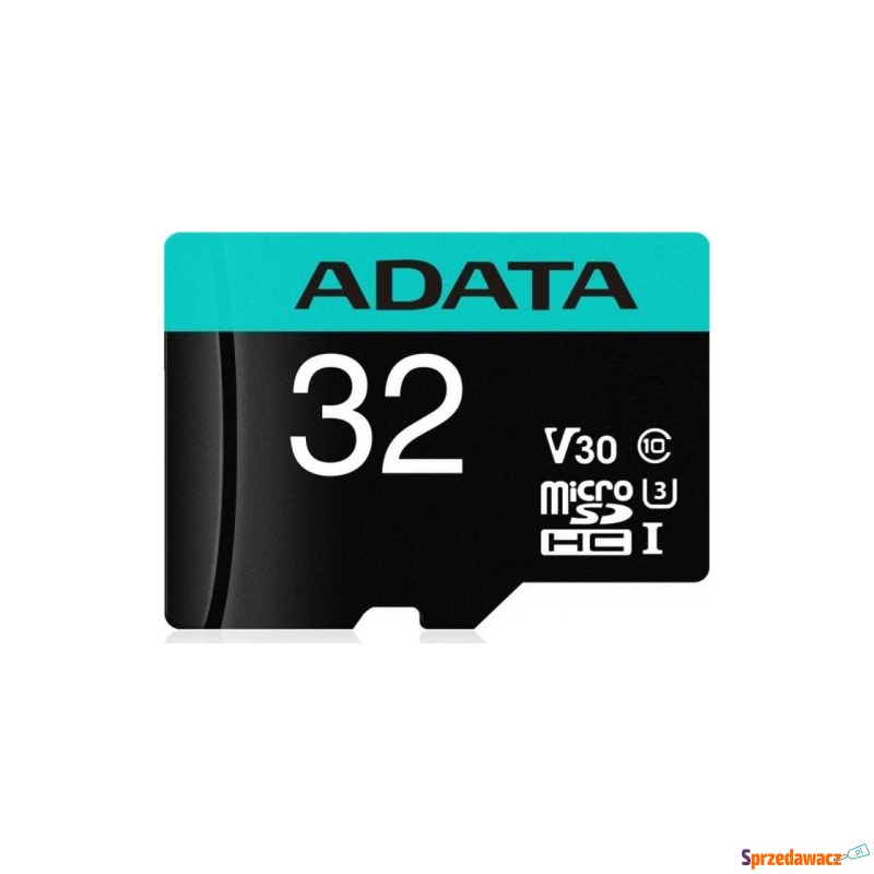 Karta pamięci z adapterem ADATA AUSDH32GUI3V3... - Karty pamięci, czytniki,... - Bełchatów