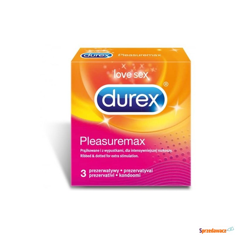 Durex pleasuremax prezerwatywy prążkowane ze... - Antykoncepcja - Police