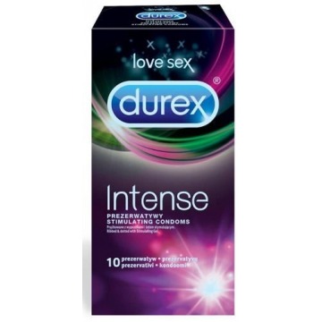 Durex intense prezerwatywa x 10 sztuk