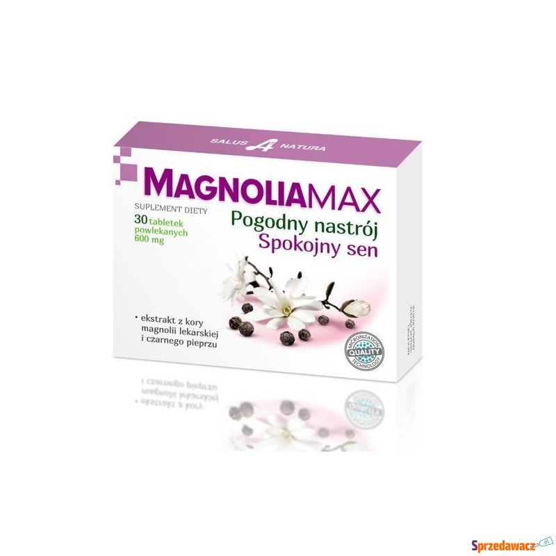 Magnoliamax 600mg x 30 tabletek - Witaminy i suplementy - Opole