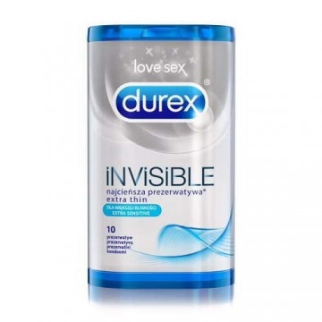 Durex invisible prezerwatywy dla większej bliskości x 10 sztuk