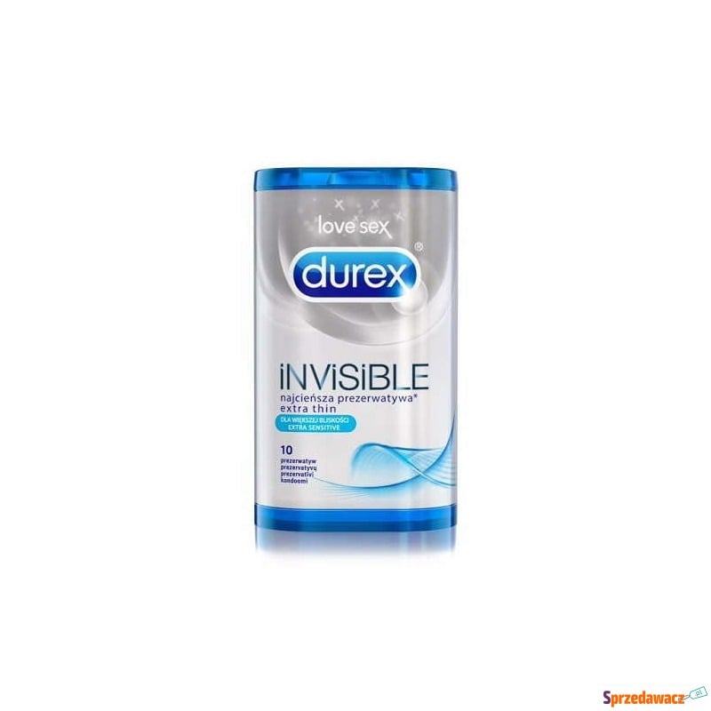 Durex invisible prezerwatywy dla większej bli... - Antykoncepcja - Tarnowskie Góry