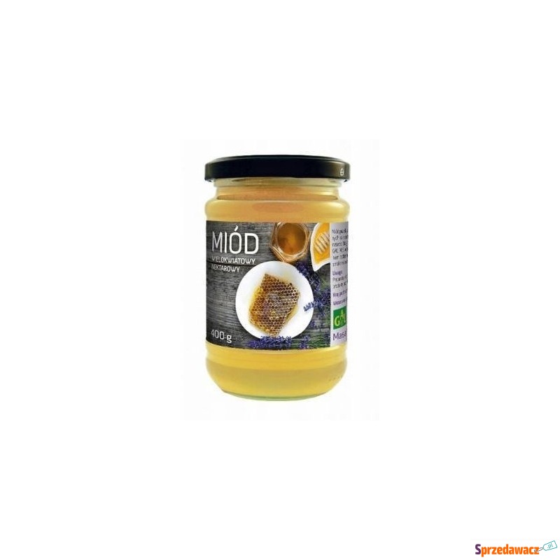 Miód nektarowy wielokwiatowy 400g - Witaminy i suplementy - Ugoszcz