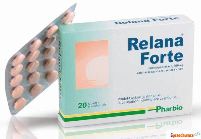Relana forte x 20 tabletek - Witaminy i suplementy - Kalisz