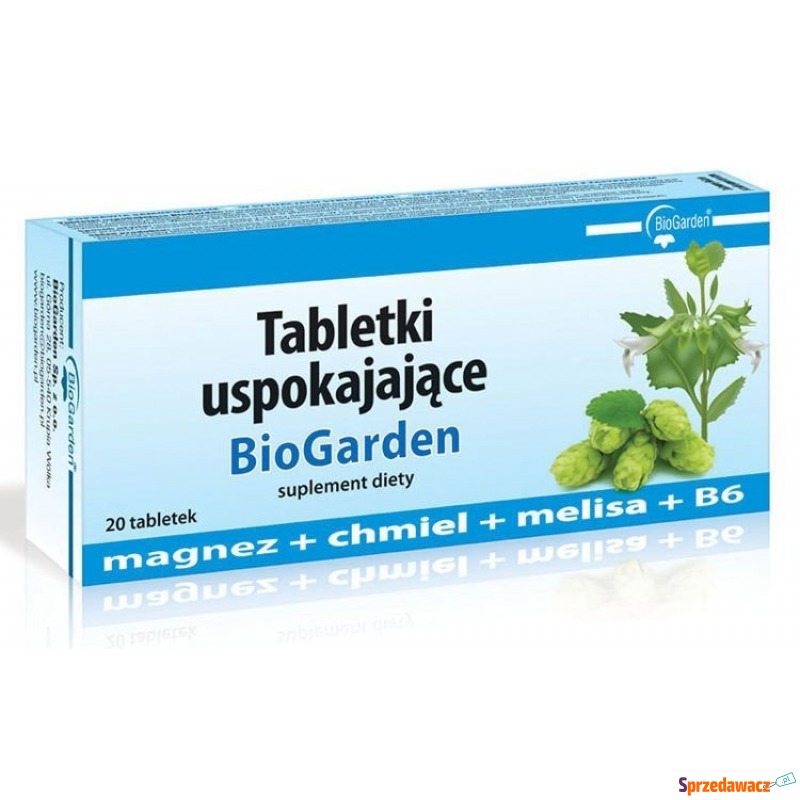 Tabletki uspokajające biogarden x 20 tabletek - Witaminy i suplementy - Ugoszcz
