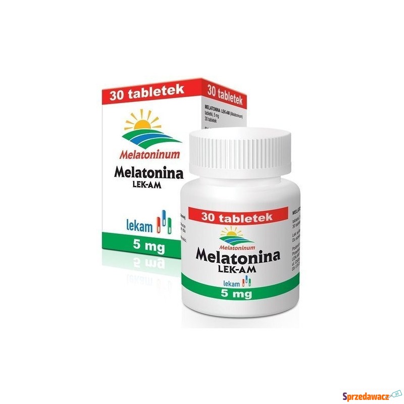 Melatonina 5mg x 30 tabletek - Witaminy i suplementy - Żnin