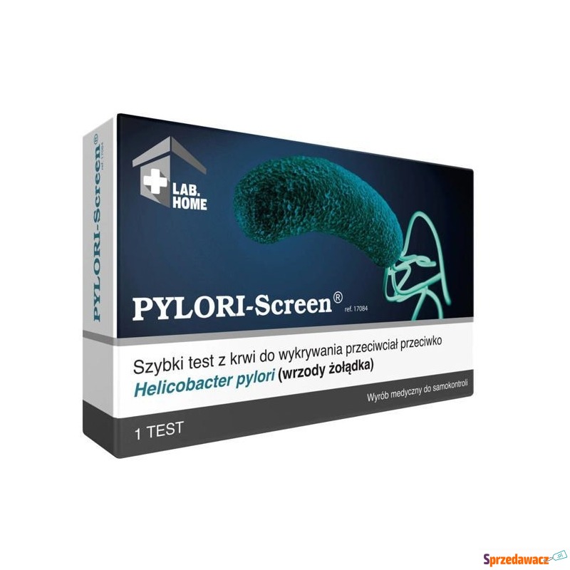 Test pylori-screen na  helicobacter pylori x 1... - Testy, wskaźniki, mierniki - Sieradz