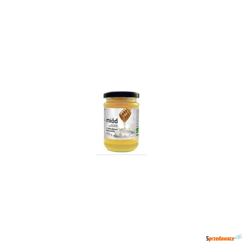 Miód z mleczkiem pszczelim 400g - Witaminy i suplementy - Gierałcice