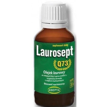 Laurosept q73 olejek z liści laurowych i kurkumy 30ml