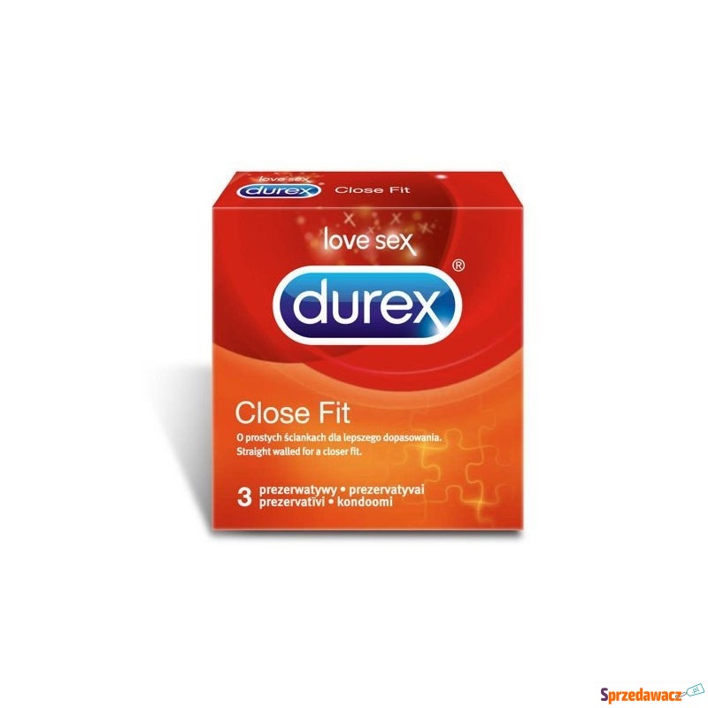 Prezerwatywa durex close fit x 3 sztuki - Antykoncepcja - Bieruń
