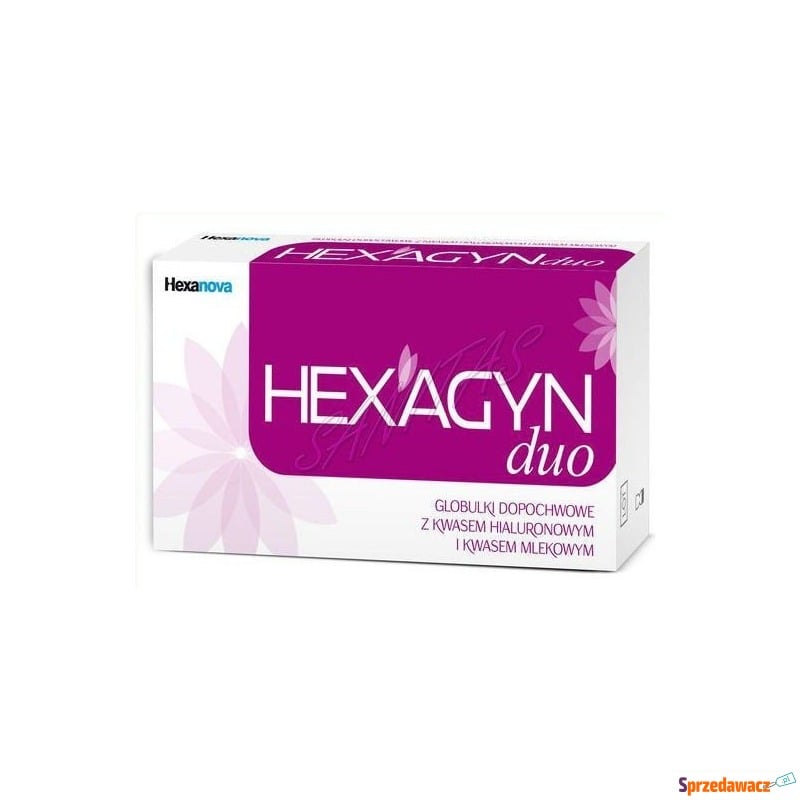 Hexagyn duo 2g x 10 globulek dopochwowych - Witaminy i suplementy - Głogów