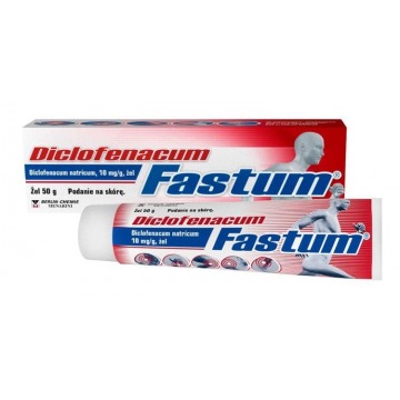 Diclofenacum fastum żel 50g