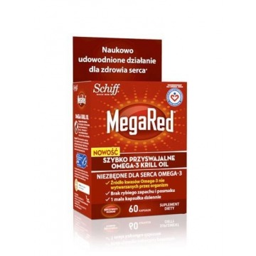 Megared omega-3 krill oil 300mg x 60 kapsułek