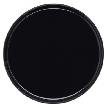 Talerz śniadaniowy DUKA STAPEL BLACK 20 cm czarny porcelana
