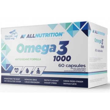 Allnutrition omega 3 1000mg x 60 kapsułek