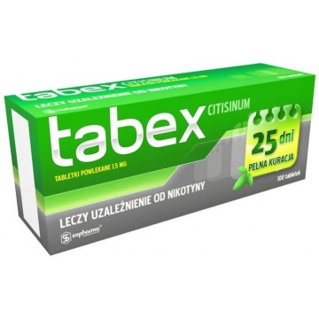Tabex 1,5mg x 100 tabletek