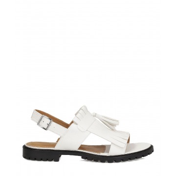 KAZAR - Białe sandały damskie