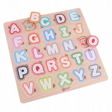 Puzzle dla dzieci układanka alfabet