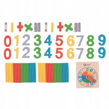 Gra matematyczna cyfry znaki dla dzieci