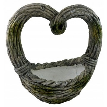 Figurka donica doniczka ceramika ogród kosz serce