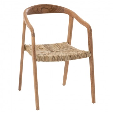 Krzesło Zuri z drewna tekowego