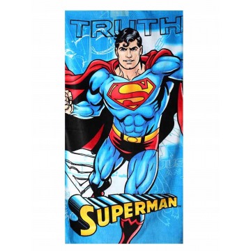 Ręcznik superman bawełna kąpielowy 140x70cm