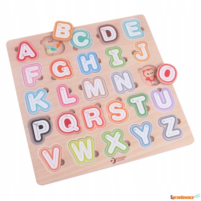 Puzzle dla dzieci układanka alfabet - Puzzle - Tarnów