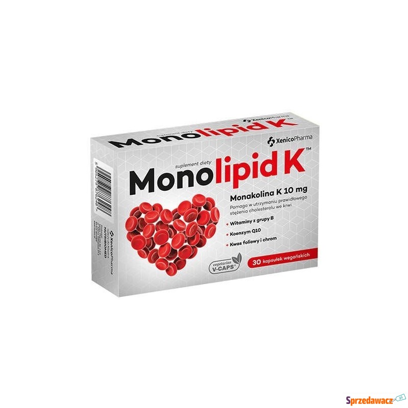 Monolipid k x 30 kapsułek - Witaminy i suplementy - Kwidzyn